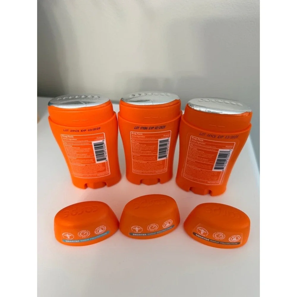 Carpe Antiperspirant Deodorant Unisex 1.76oz 3pk Multi-Scent Clinical NWT